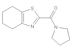 Pyrrolidino(4,5,6,7-tetrahydro-1,3-benzothiazol-2-yl)methanone