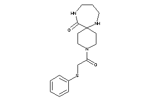3-[2-(phenylthio)acetyl]-3,8,12-triazaspiro[5.6]dodecan-7-one