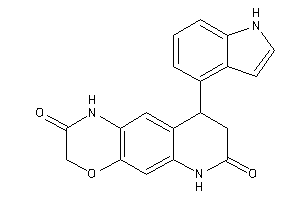 Image of 9-(1H-indol-4-yl)-1,6,8,9-tetrahydropyrido[3,2-g][1,4]benzoxazine-2,7-quinone