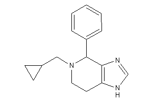 5-(cyclopropylmethyl)-4-phenyl-1,4,6,7-tetrahydroimidazo[4,5-c]pyridine