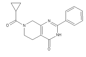 7-(cyclopropanecarbonyl)-2-phenyl-3,5,6,8-tetrahydropyrido[3,4-d]pyrimidin-4-one