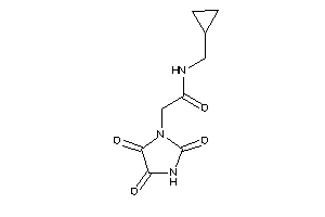 N-(cyclopropylmethyl)-2-(2,4,5-triketoimidazolidin-1-yl)acetamide