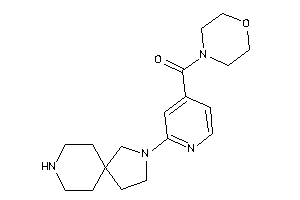 [2-(3,8-diazaspiro[4.5]decan-3-yl)-4-pyridyl]-morpholino-methanone