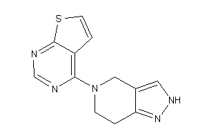 4-(2,4,6,7-tetrahydropyrazolo[4,3-c]pyridin-5-yl)thieno[2,3-d]pyrimidine