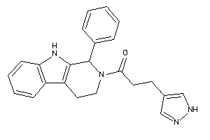 1-(1-phenyl-1,3,4,9-tetrahydro-$b-carbolin-2-yl)-3-(1H-pyrazol-4-yl)propan-1-one