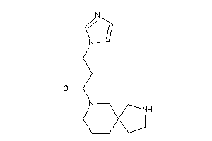 Image of 1-(2,9-diazaspiro[4.5]decan-9-yl)-3-imidazol-1-yl-propan-1-one