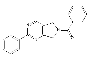 Phenyl-(2-phenyl-5,7-dihydropyrrolo[3,4-d]pyrimidin-6-yl)methanone