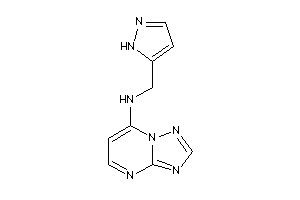 1H-pyrazol-5-ylmethyl([1,2,4]triazolo[1,5-a]pyrimidin-7-yl)amine