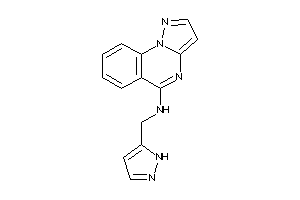 Pyrazolo[1,5-a]quinazolin-5-yl(1H-pyrazol-5-ylmethyl)amine