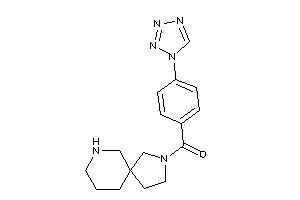 3,7-diazaspiro[4.5]decan-3-yl-[4-(tetrazol-1-yl)phenyl]methanone