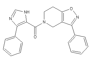 (3-phenyl-6,7-dihydro-4H-isoxazolo[4,5-c]pyridin-5-yl)-(4-phenyl-1H-imidazol-5-yl)methanone