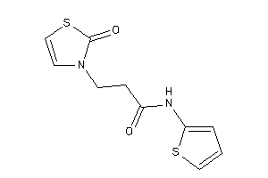 3-(2-keto-4-thiazolin-3-yl)-N-(2-thienyl)propionamide