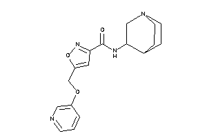 5-(3-pyridyloxymethyl)-N-quinuclidin-3-yl-isoxazole-3-carboxamide