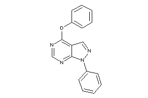 4-phenoxy-1-phenyl-pyrazolo[3,4-d]pyrimidine