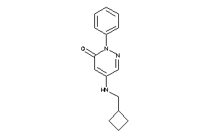 5-(cyclobutylmethylamino)-2-phenyl-pyridazin-3-one