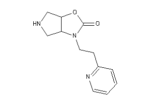 3-[2-(2-pyridyl)ethyl]-4,5,6,6a-tetrahydro-3aH-pyrrolo[3,4-d]oxazol-2-one