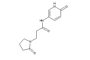 N-(6-keto-1H-pyridin-3-yl)-3-(2-ketopyrrolidino)propionamide