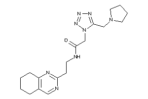 2-[5-(pyrrolidinomethyl)tetrazol-1-yl]-N-[2-(5,6,7,8-tetrahydroquinazolin-2-yl)ethyl]acetamide