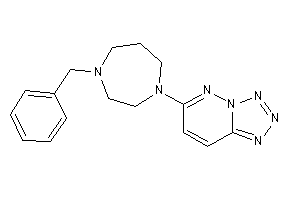 6-(4-benzyl-1,4-diazepan-1-yl)tetrazolo[5,1-f]pyridazine