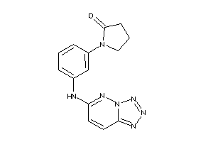 1-[3-(tetrazolo[5,1-f]pyridazin-6-ylamino)phenyl]-2-pyrrolidone