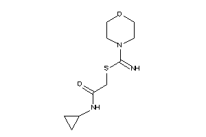 Morpholine-4-carboximidothioic Acid [2-(cyclopropylamino)-2-keto-ethyl] Ester