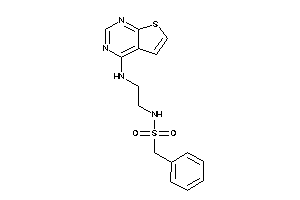 1-phenyl-N-[2-(thieno[2,3-d]pyrimidin-4-ylamino)ethyl]methanesulfonamide