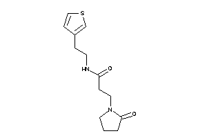 3-(2-ketopyrrolidino)-N-[2-(3-thienyl)ethyl]propionamide