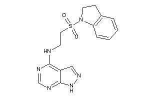 2-indolin-1-ylsulfonylethyl(1H-pyrazolo[3,4-d]pyrimidin-4-yl)amine