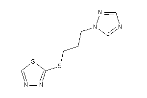 2-[3-(1,2,4-triazol-1-yl)propylthio]-1,3,4-thiadiazole