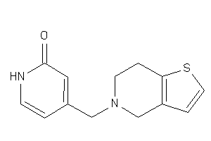 4-(6,7-dihydro-4H-thieno[3,2-c]pyridin-5-ylmethyl)-2-pyridone