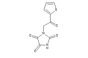 1-[2-keto-2-(2-thienyl)ethyl]imidazolidine-2,4,5-trione
