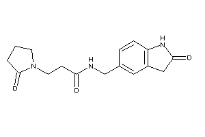 N-[(2-ketoindolin-5-yl)methyl]-3-(2-ketopyrrolidino)propionamide