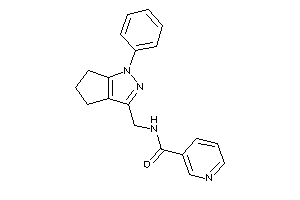 N-[(1-phenyl-5,6-dihydro-4H-cyclopenta[c]pyrazol-3-yl)methyl]nicotinamide