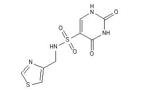 Image of 2,4-diketo-N-(thiazol-4-ylmethyl)-1H-pyrimidine-5-sulfonamide