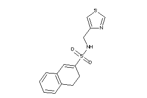 N-(thiazol-4-ylmethyl)-3,4-dihydronaphthalene-2-sulfonamide