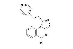 Image of 1-(4-pyridylmethylthio)-4H-[1,2,4]triazolo[4,3-a]quinazolin-5-one