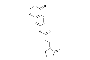 3-(2-ketopyrrolidino)propionic Acid (4-ketochroman-7-yl) Ester