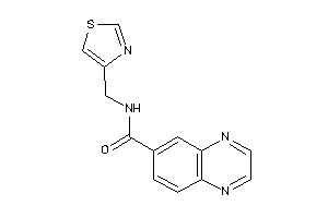 N-(thiazol-4-ylmethyl)quinoxaline-6-carboxamide