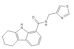 N-(thiazol-4-ylmethyl)-6,7,8,9-tetrahydro-5H-carbazole-1-carboxamide