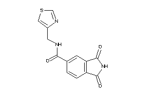 1,3-diketo-N-(thiazol-4-ylmethyl)isoindoline-5-carboxamide