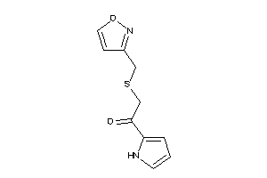 2-(isoxazol-3-ylmethylthio)-1-(1H-pyrrol-2-yl)ethanone