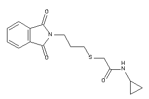 N-cyclopropyl-2-(3-phthalimidopropylthio)acetamide