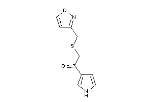 2-(isoxazol-3-ylmethylthio)-1-(1H-pyrrol-3-yl)ethanone