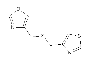 Image of 3-[(thiazol-4-ylmethylthio)methyl]-1,2,4-oxadiazole