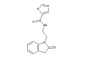 N-[2-(2-ketoindolin-1-yl)ethyl]thiazole-5-carboxamide