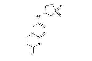 2-(2,4-diketopyrimidin-1-yl)-N-(1,1-diketothiolan-3-yl)acetamide