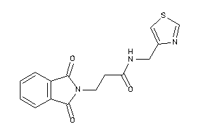 3-phthalimido-N-(thiazol-4-ylmethyl)propionamide