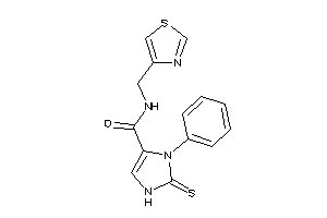 3-phenyl-N-(thiazol-4-ylmethyl)-2-thioxo-4-imidazoline-4-carboxamide