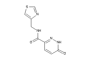 6-keto-N-(thiazol-4-ylmethyl)-1H-pyridazine-3-carboxamide