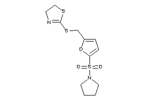 2-[(5-pyrrolidinosulfonyl-2-furyl)methylthio]-2-thiazoline